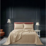 Parure Satin Toup (Drap plat + Drap Housse + Taie)